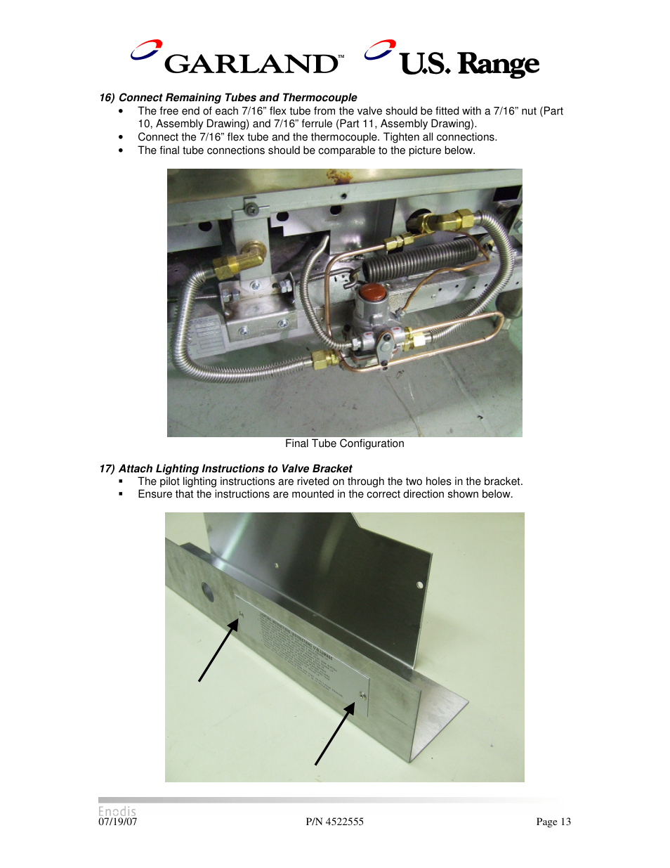 Garland H280 User Manual | Page 13 / 17