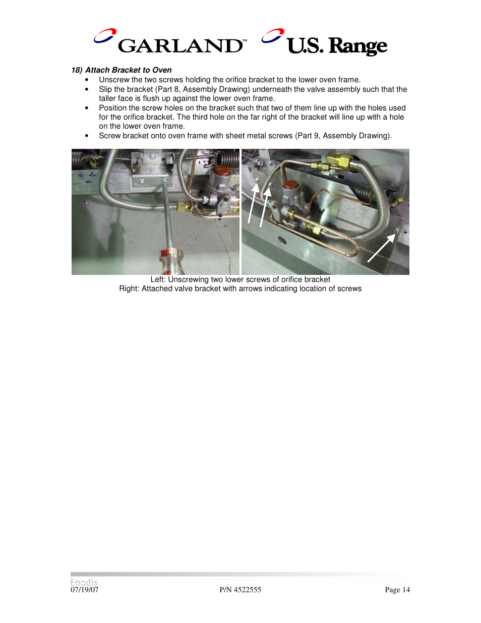 Garland H280 User Manual | Page 14 / 17