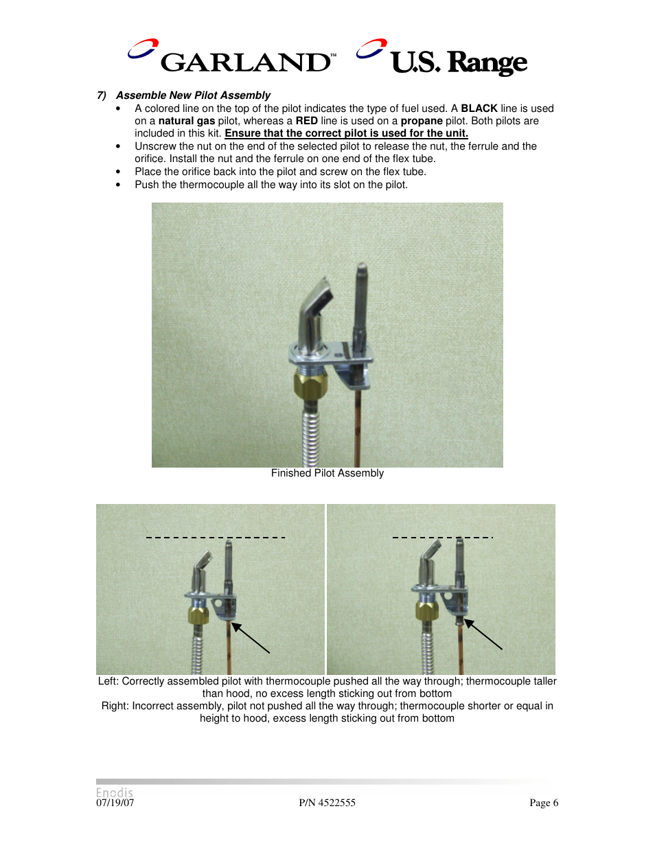 Garland H280 User Manual | Page 6 / 17