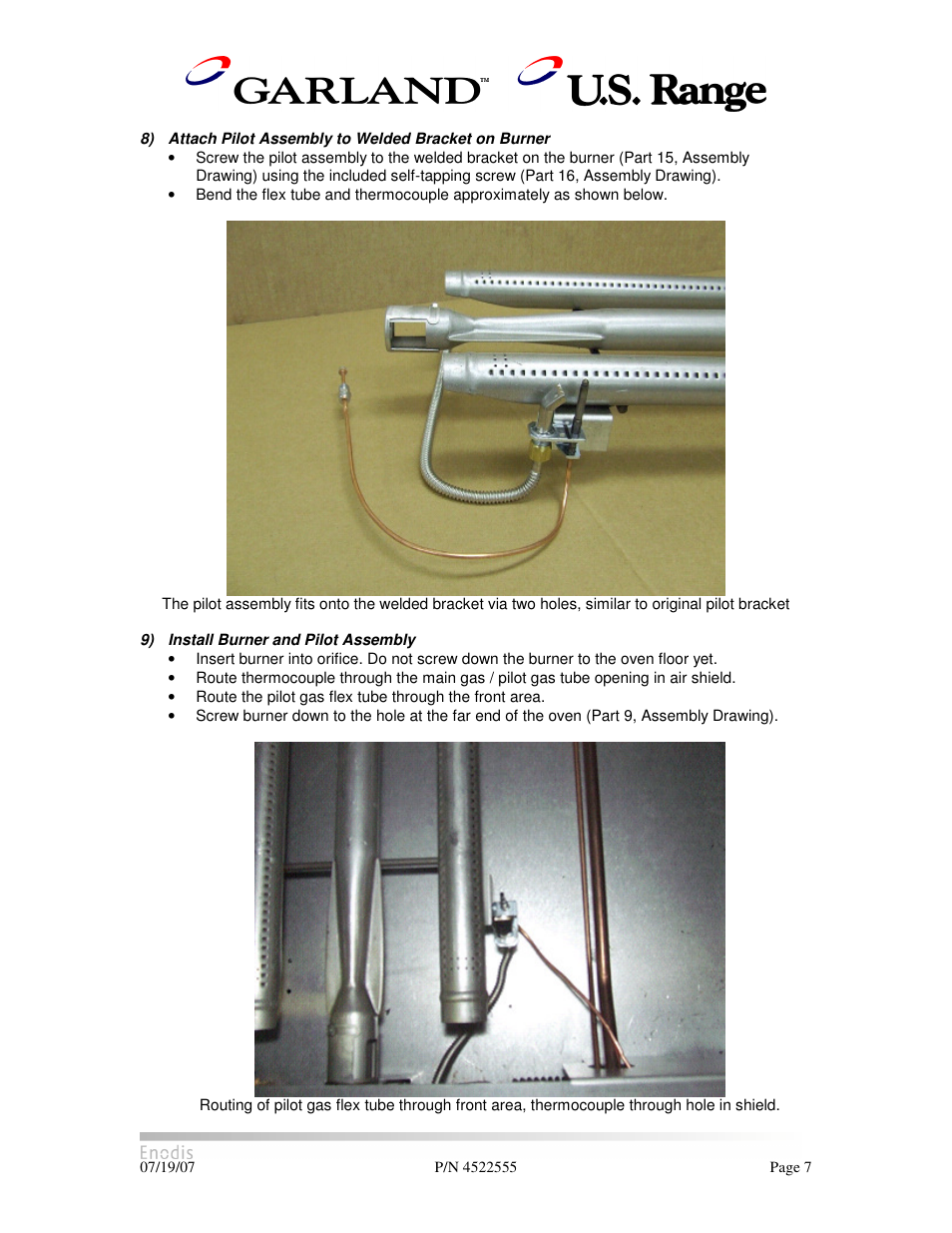 Garland H280 User Manual | Page 7 / 17