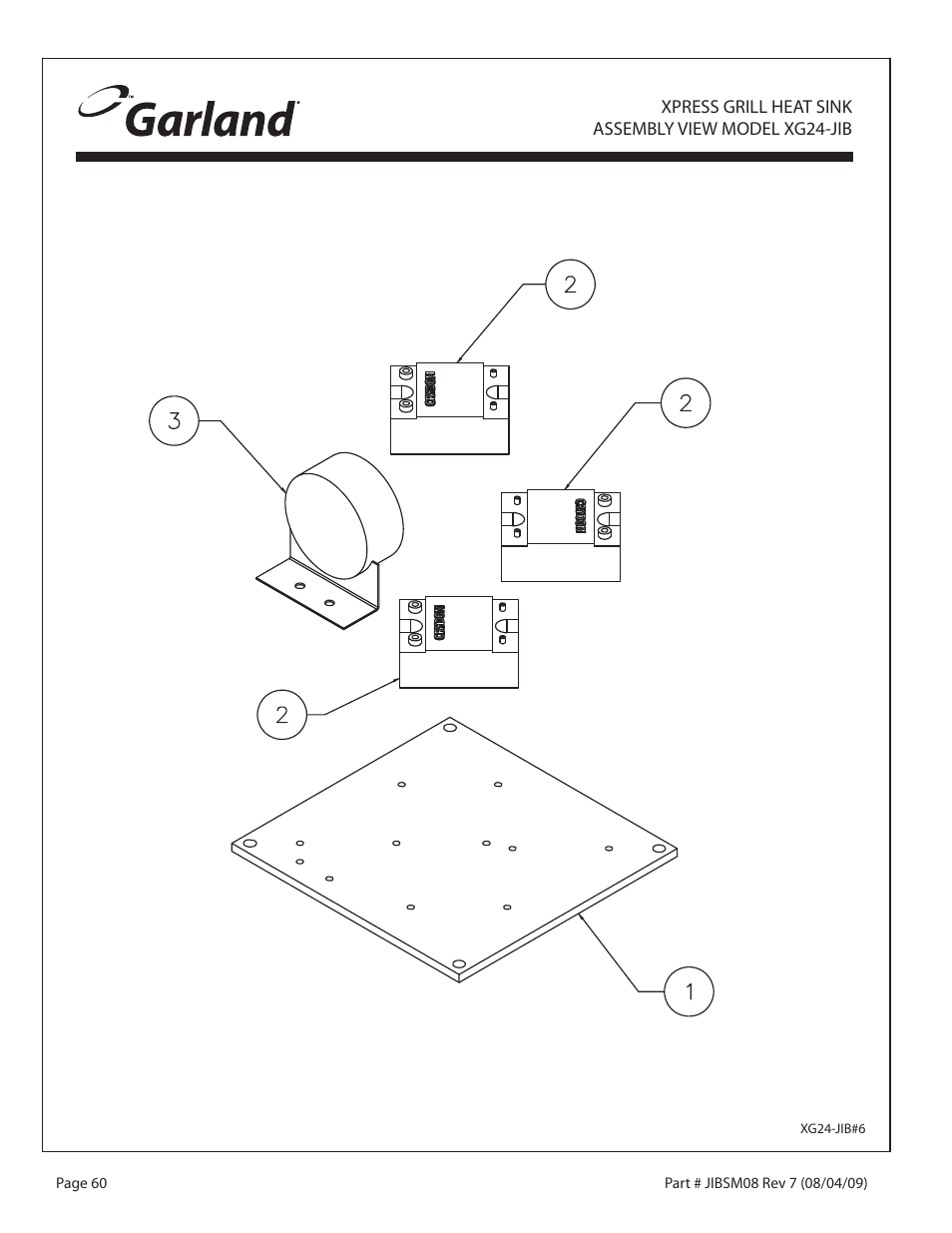 Garland JACK IN THE BOX XG36-JIB User Manual | Page 60 / 88