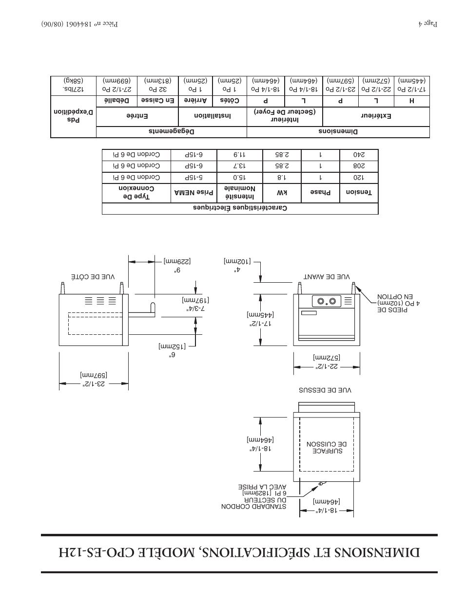 Garland CPO-ES-12H User Manual | Page 17 / 20