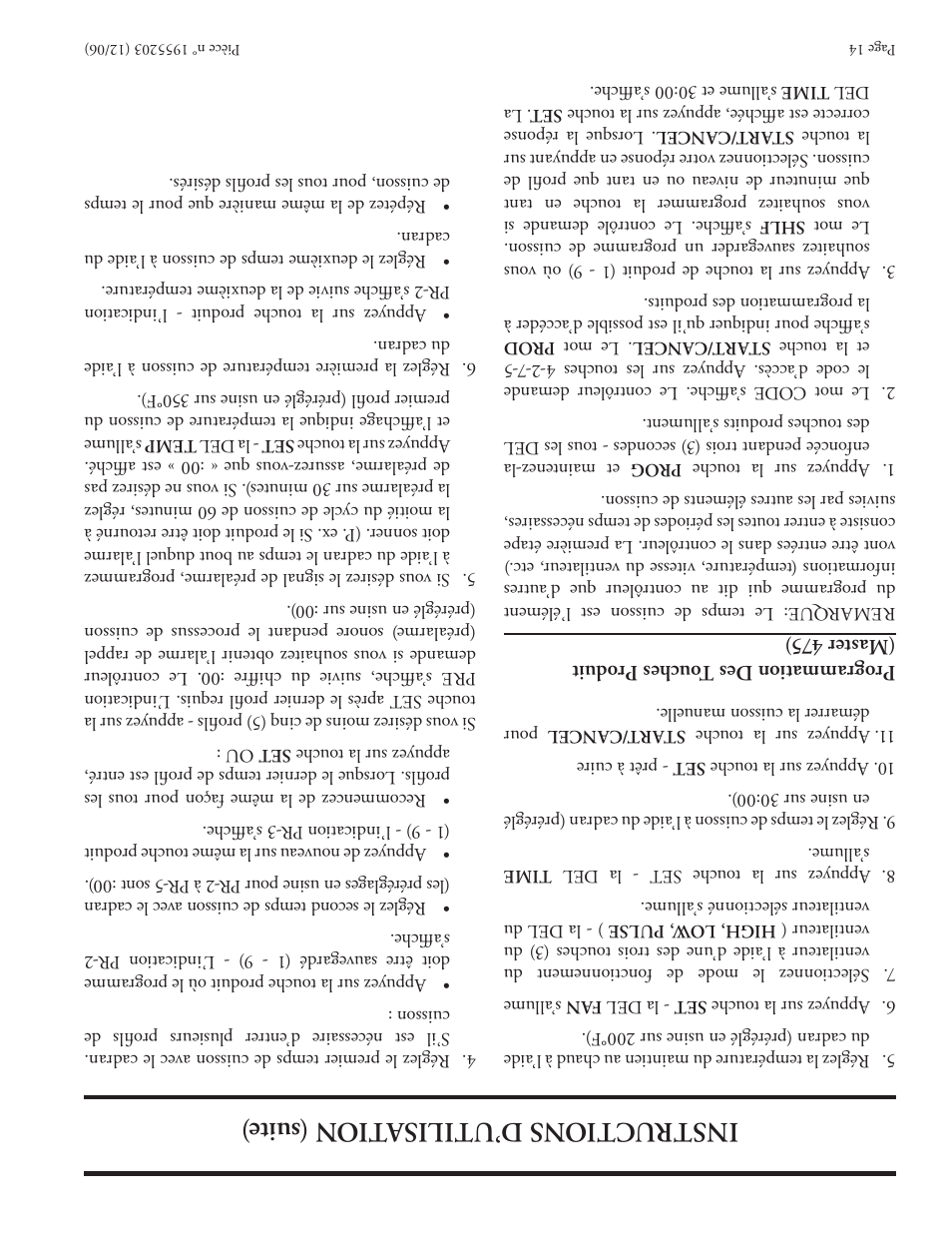 Garland Convection Microwave Oven User Manual | Page 31 / 44