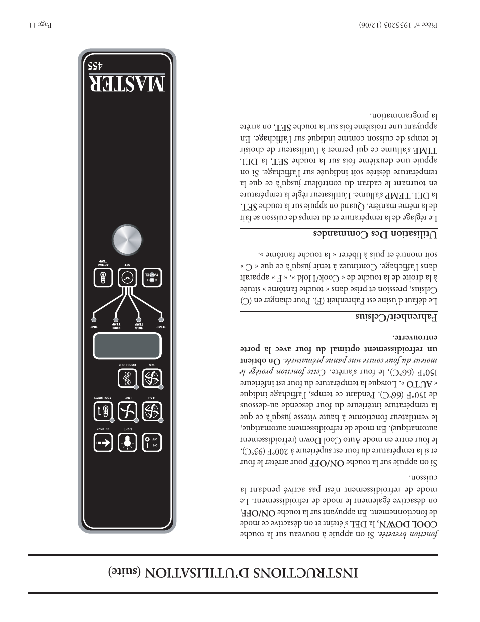 Garland Convection Microwave Oven User Manual | Page 34 / 44