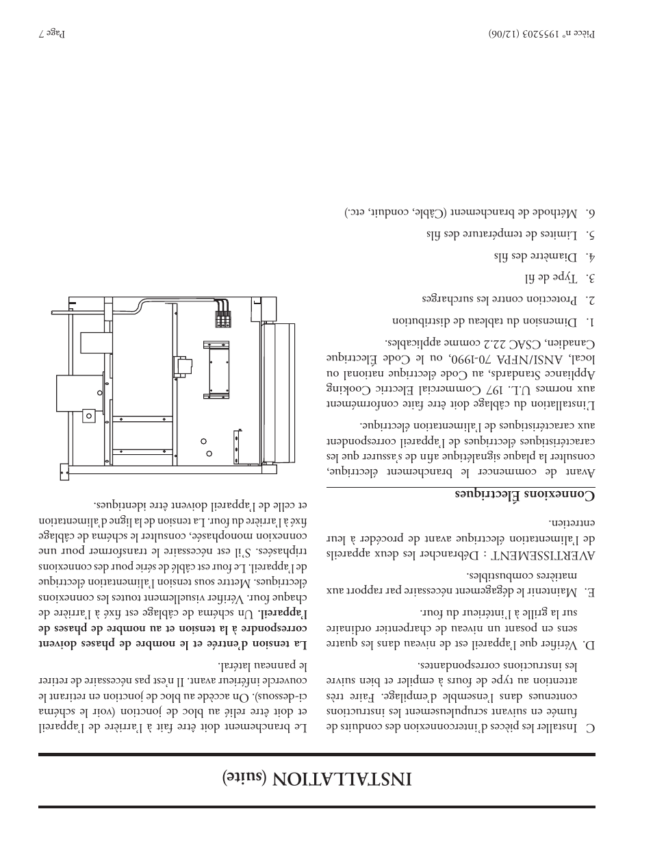 Ins ta ll ati on (sui te) | Garland Convection Microwave Oven User Manual | Page 38 / 44