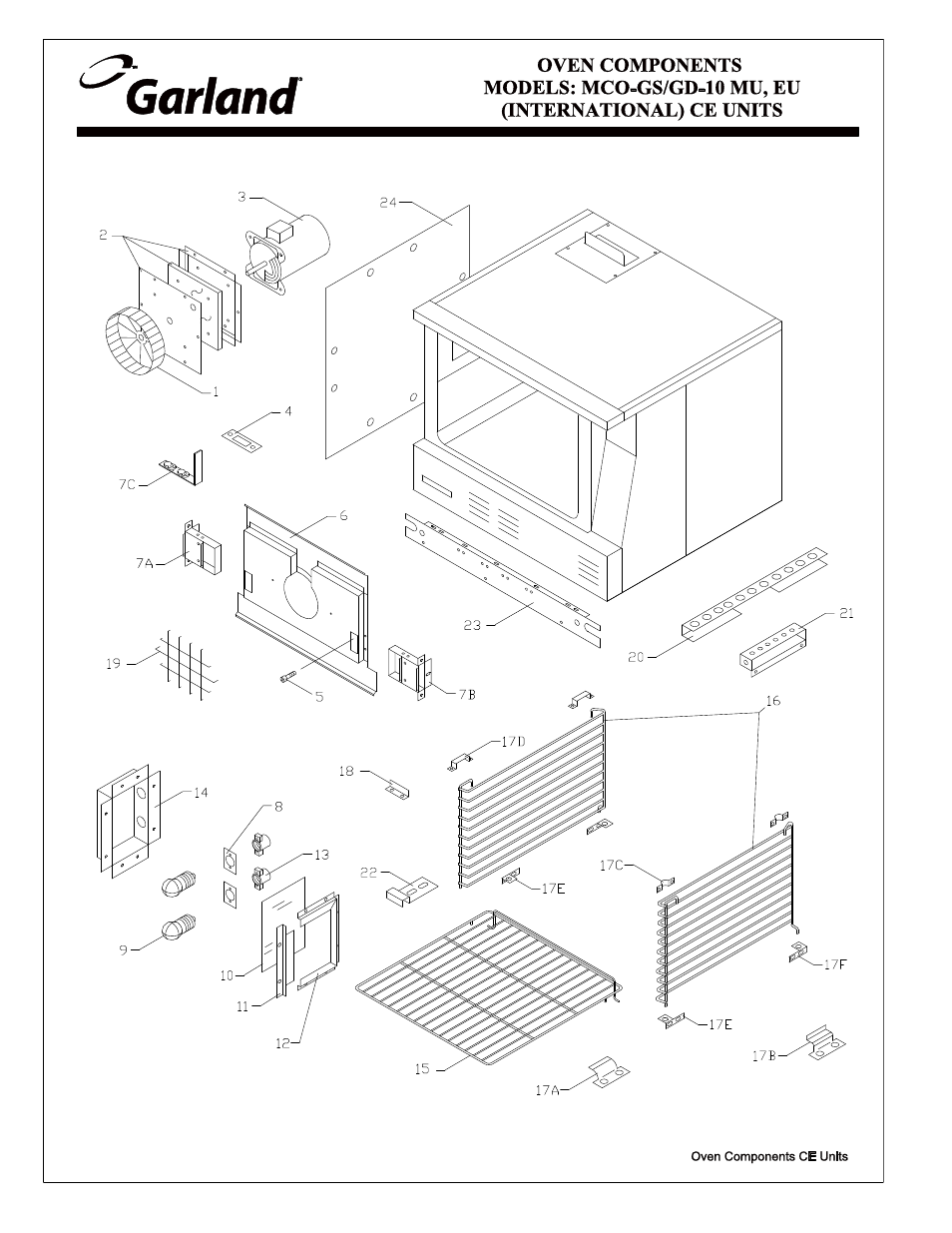 Garland MCO GS/GD-10 MU User Manual | Page 14 / 22