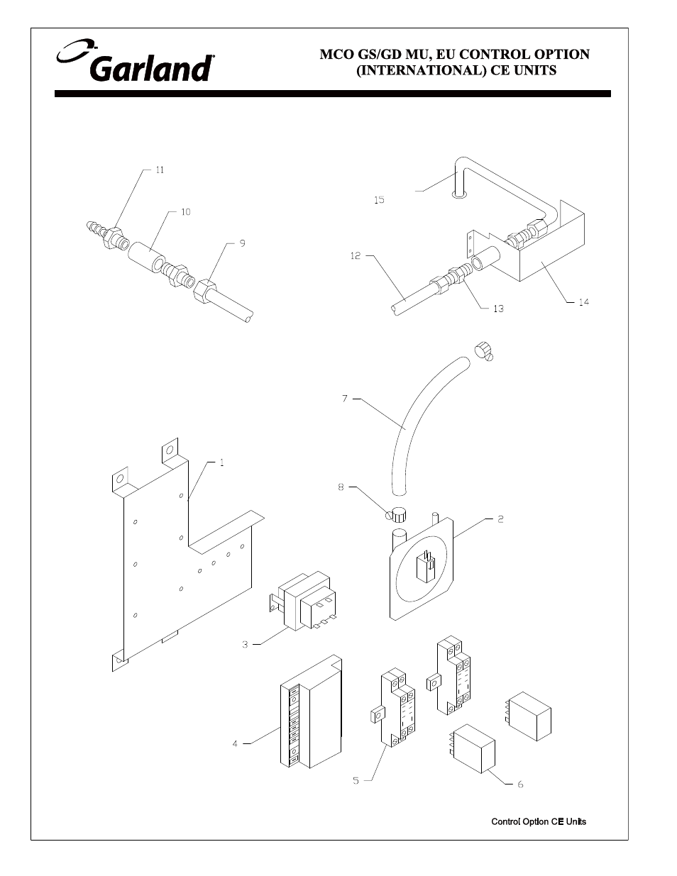 Garland MCO GS/GD-10 MU User Manual | Page 8 / 22