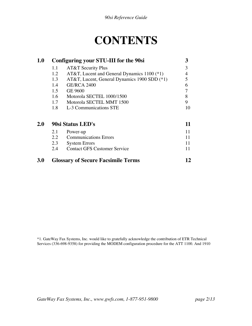 GateWay Fax Systems Easy-Fax 90si User Manual | Page 2 / 13