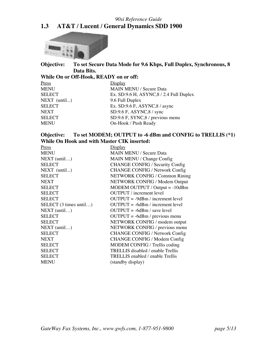GateWay Fax Systems Easy-Fax 90si User Manual | Page 5 / 13