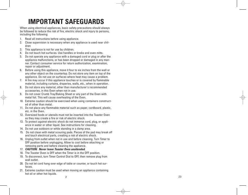 Important safeguards | George Foreman GRV660 User Manual | Page 2 / 24
