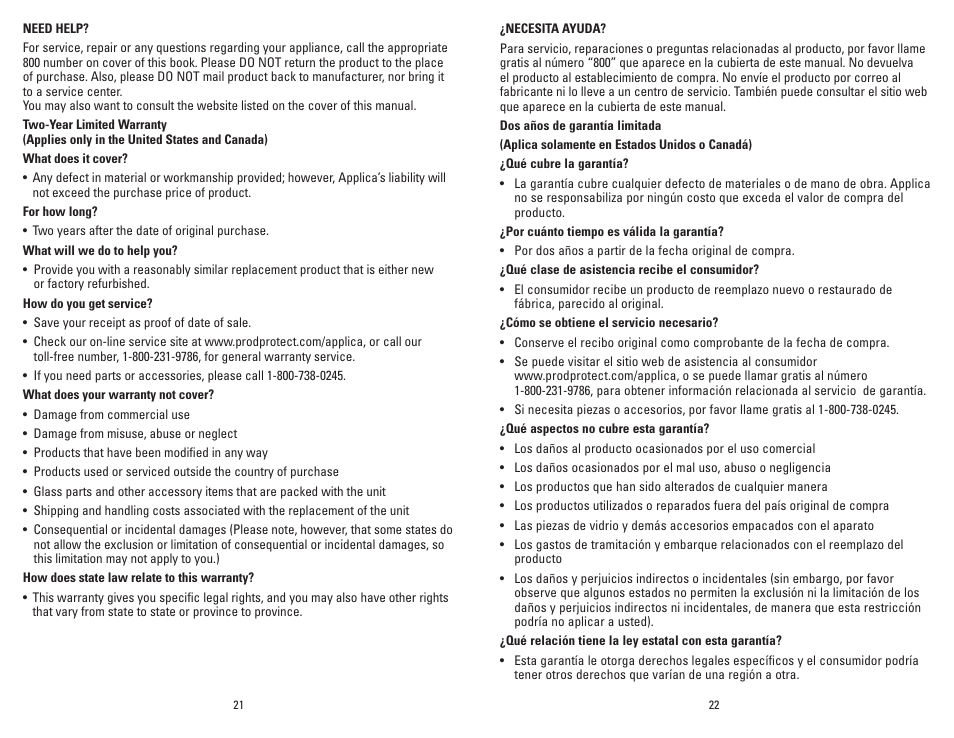 George Foreman GR30 User Manual | Page 12 / 13