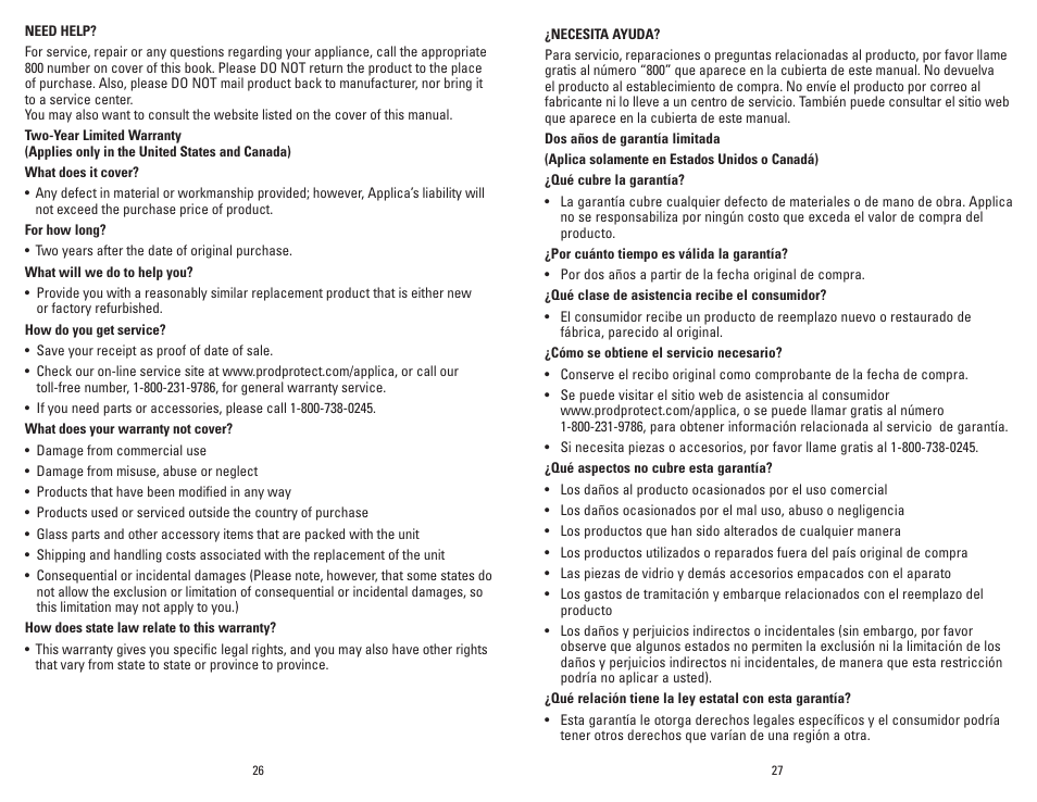 George Foreman GR0036W User Manual | Page 14 / 15