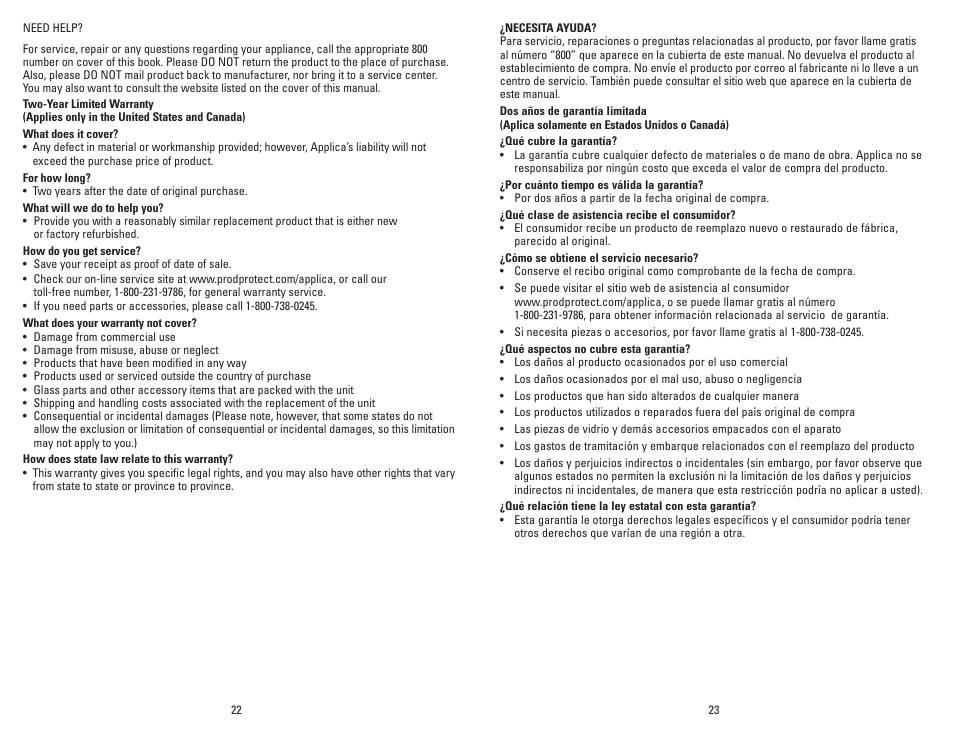 George Foreman GR144 User Manual | Page 12 / 13