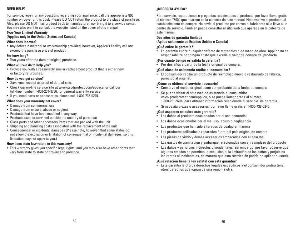 George Foreman GRP106BPB User Manual | Page 31 / 33