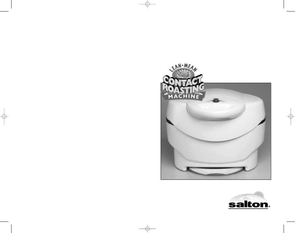 George Foreman GV12 User Manual | 20 pages
