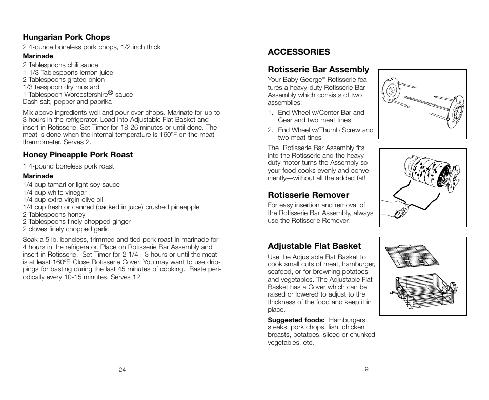 George Foreman GR59A User Manual | Page 24 / 32