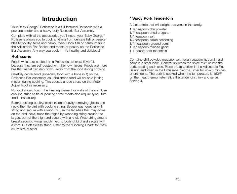 Introduction | George Foreman GR59A User Manual | Page 8 / 32