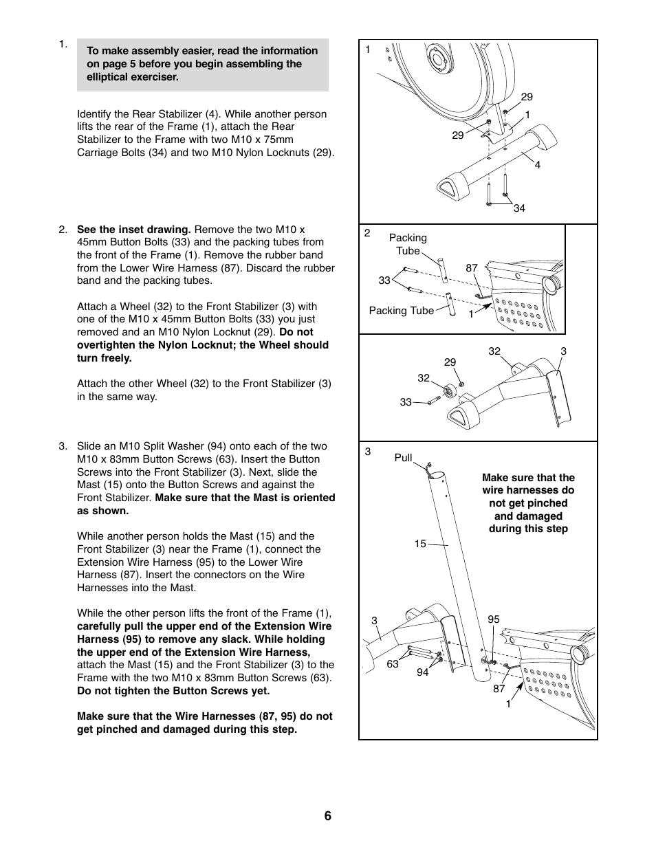 Gold's Gym GGEL62707.1 User Manual | Page 6 / 20