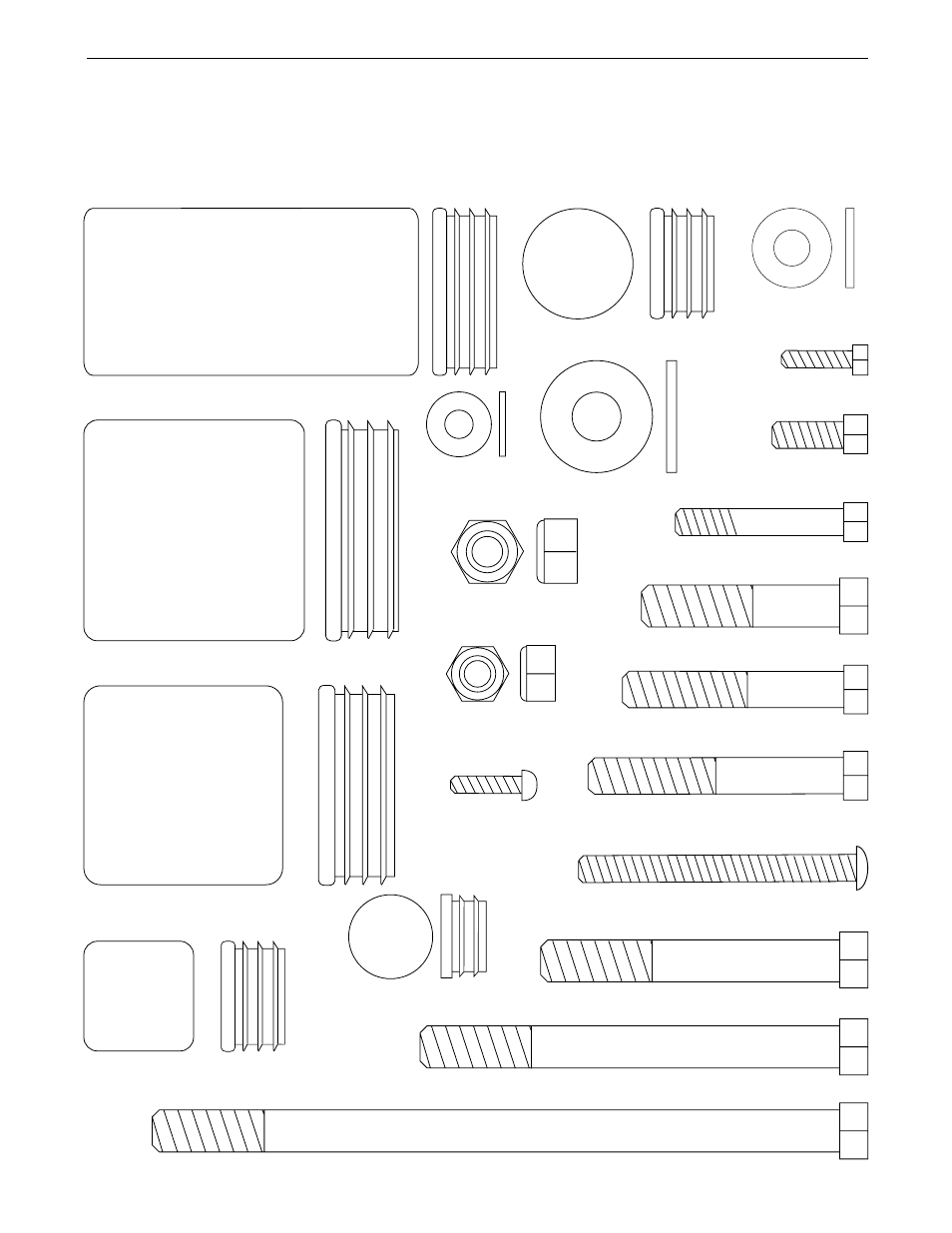 Part identification chart | Gold's Gym XR15 User Manual | Page 12 / 15