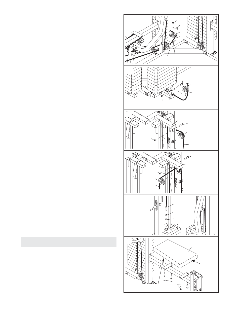 Seat assembly | Gold's Gym XR66 GGSY69530 User Manual | Page 21 / 37
