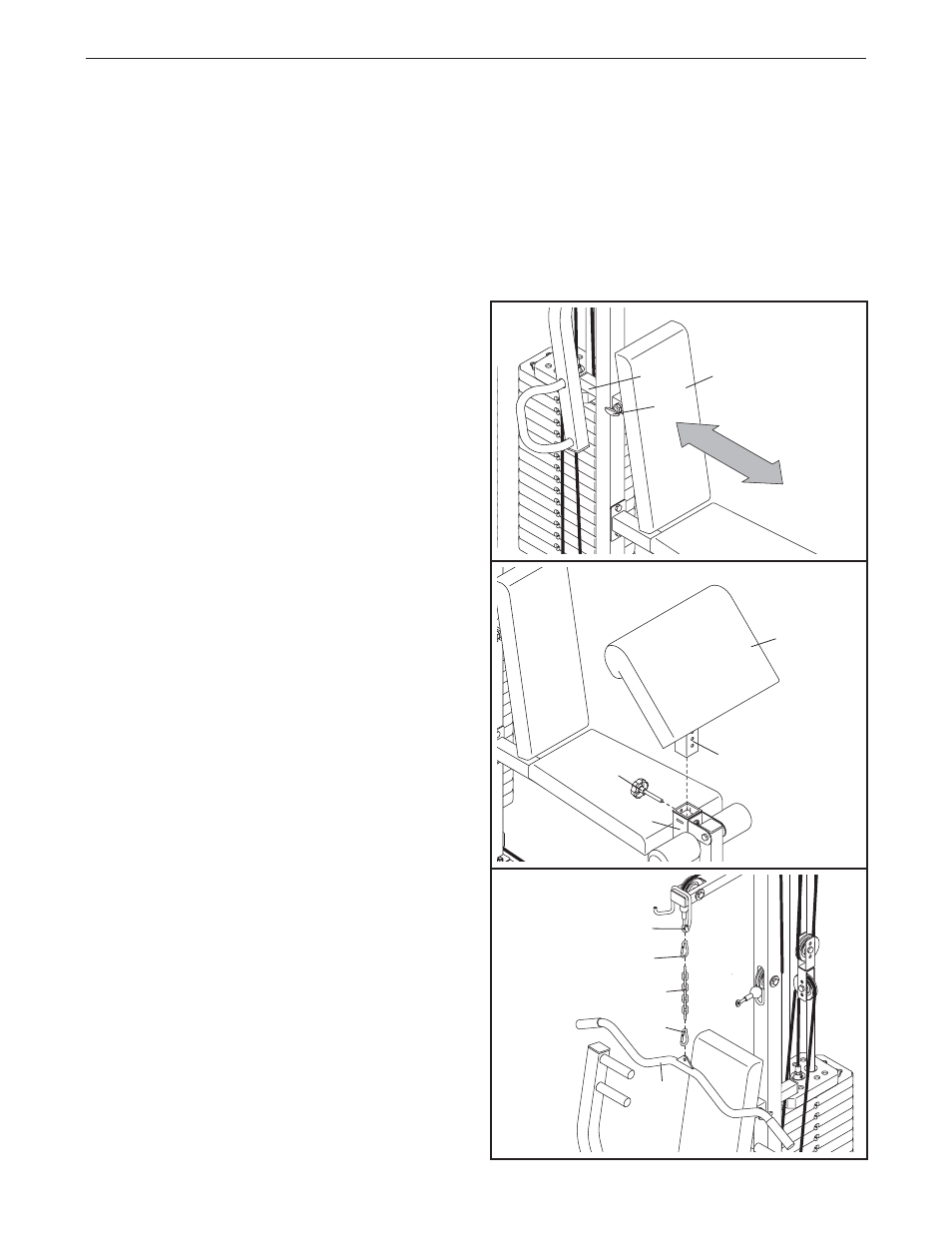 Adjustments | Gold's Gym XR66 GGSY69530 User Manual | Page 23 / 37