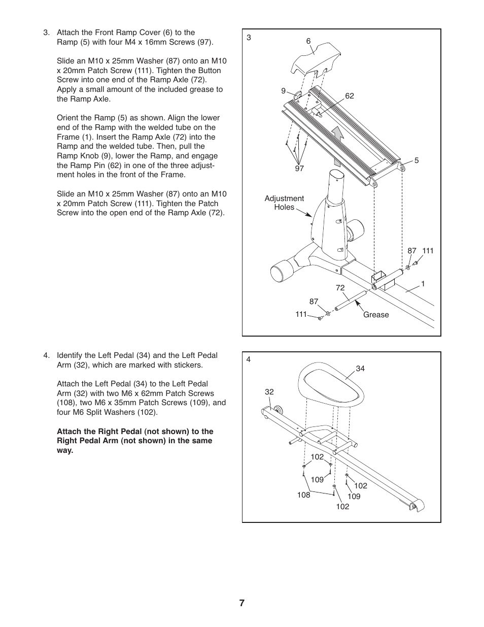 Gold's Gym GGEL68108.0 User Manual | Page 7 / 28