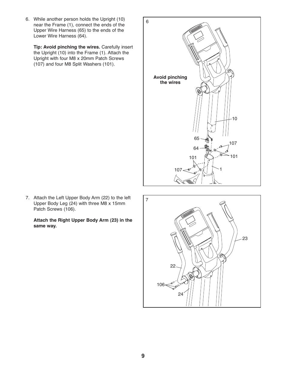 Gold's Gym GGEL68108.0 User Manual | Page 9 / 28