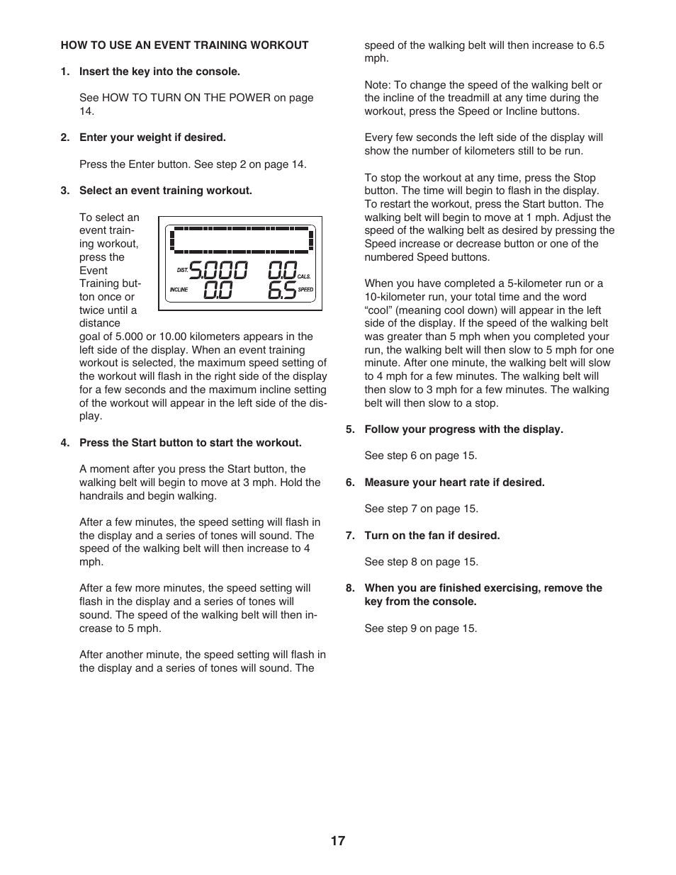 Gold's Gym 550 User Manual | Page 17 / 32