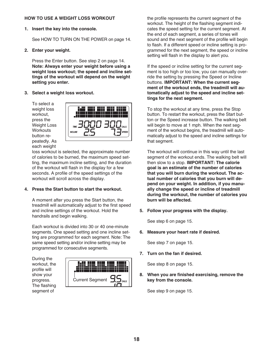 Gold's Gym 550 User Manual | Page 18 / 32