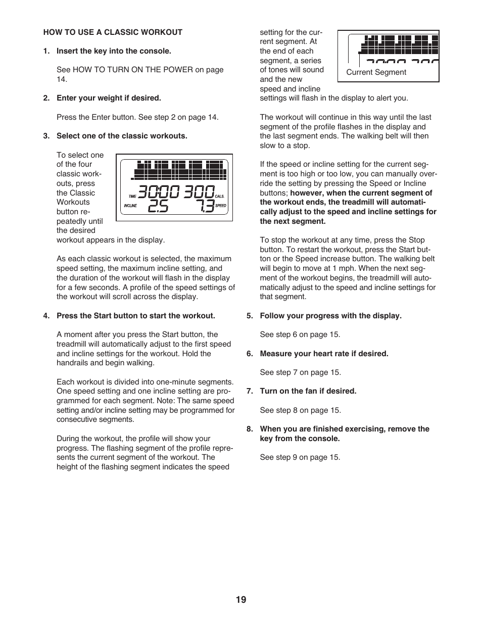 Gold's Gym 550 User Manual | Page 19 / 32
