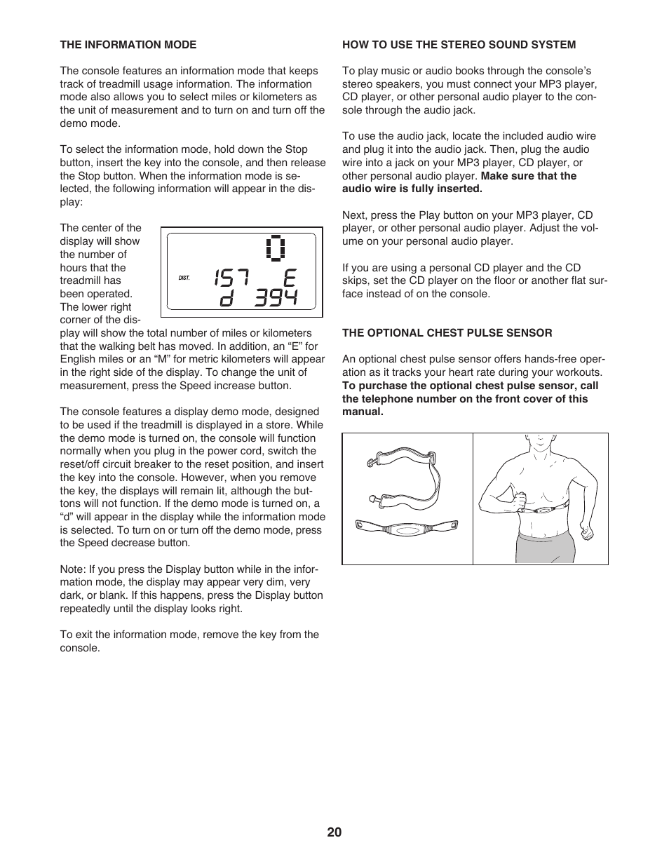 Gold's Gym 550 User Manual | Page 20 / 32
