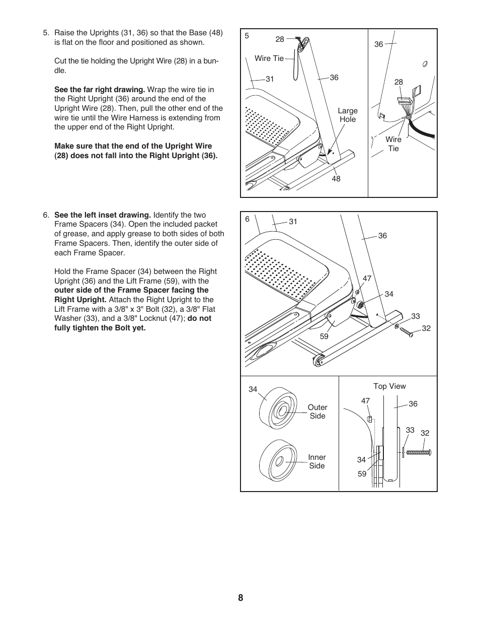 Gold's Gym 550 User Manual | Page 8 / 32