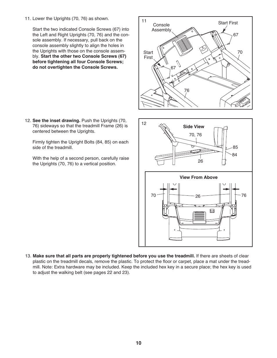 Gold's Gym GGTL58608.0 User Manual | Page 10 / 32