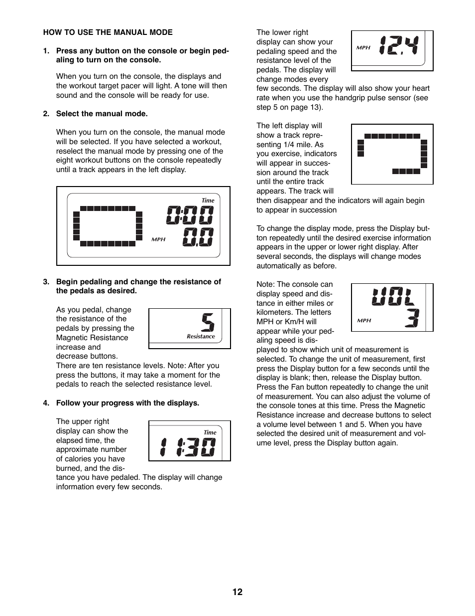 Gold's Gym GGEX61707.0 User Manual | Page 12 / 20