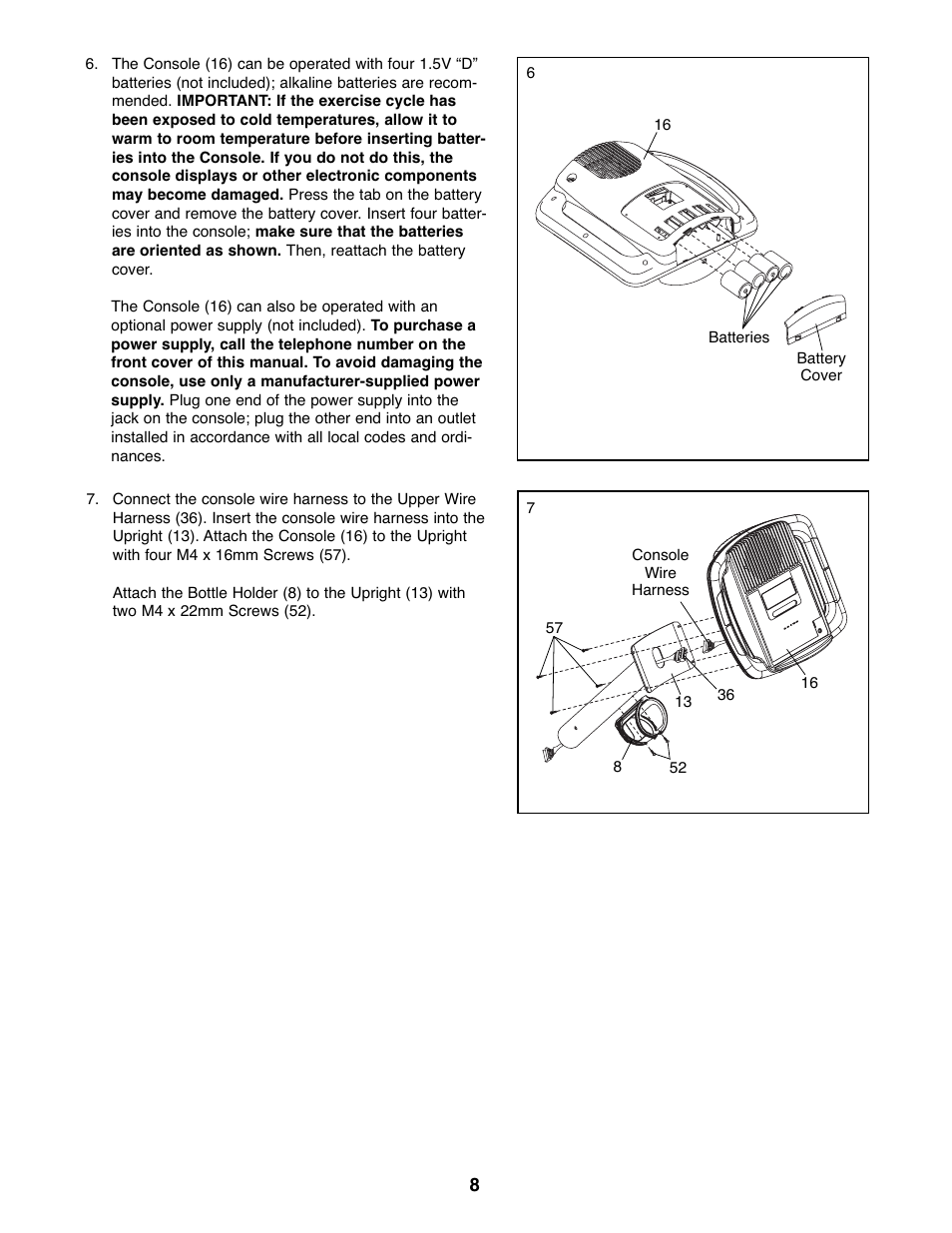 Gold's Gym 300 U GGEX72208.0 User Manual | Page 8 / 20