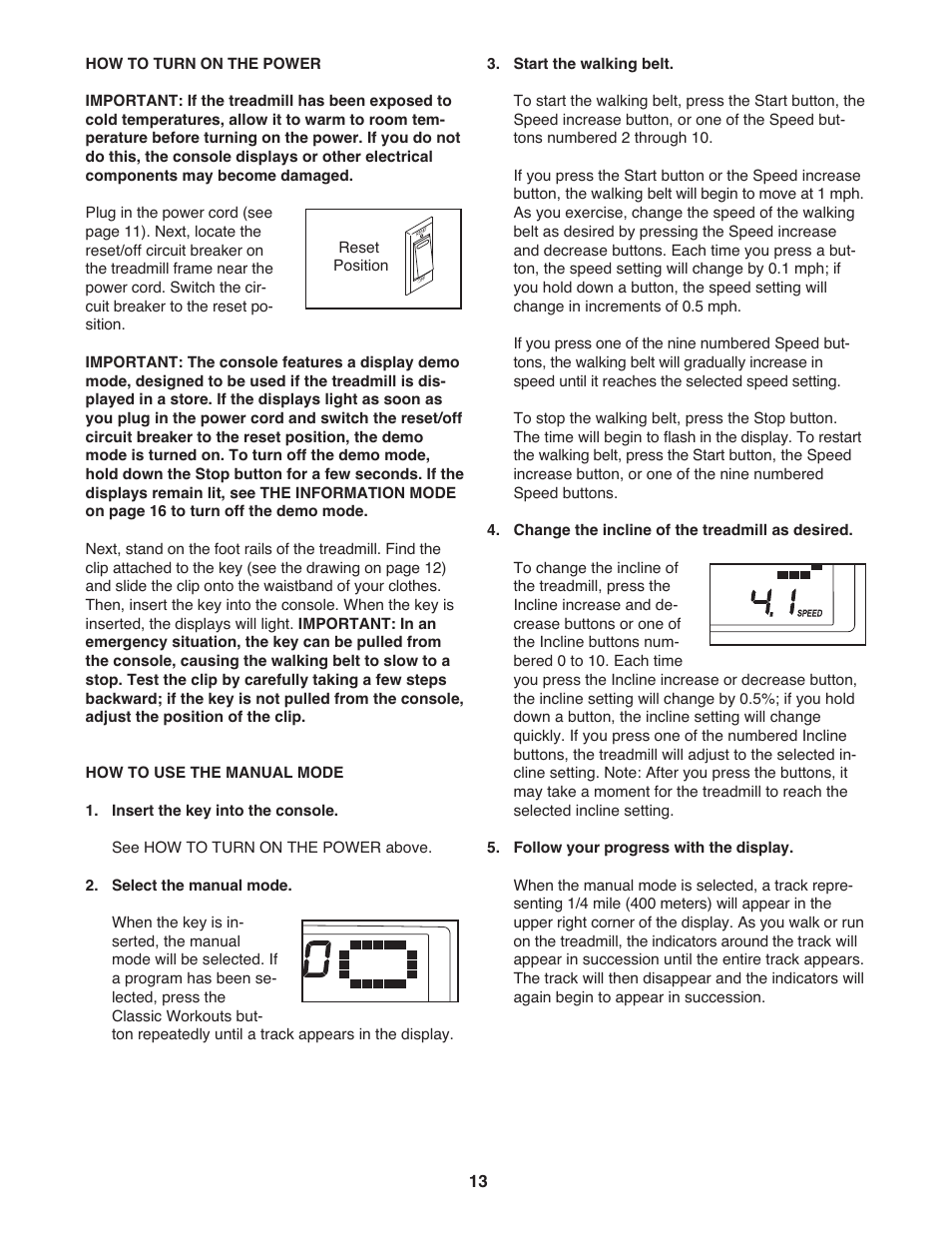 Gold's Gym GGTL03607.2 User Manual | Page 13 / 28