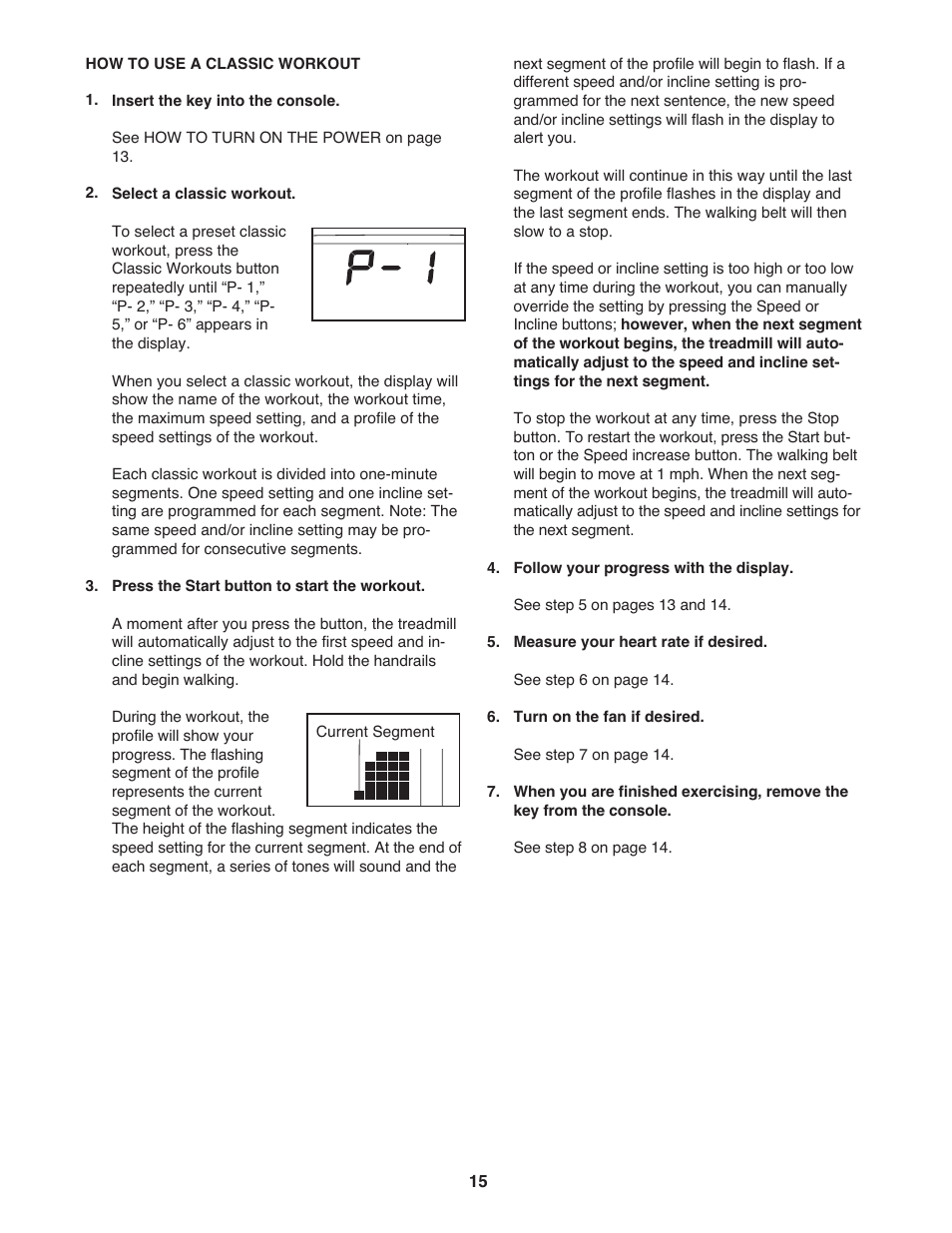 Gold's Gym GGTL03607.2 User Manual | Page 15 / 28