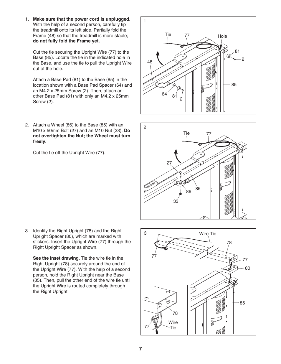 Gold's Gym GGTL03607.2 User Manual | Page 7 / 28