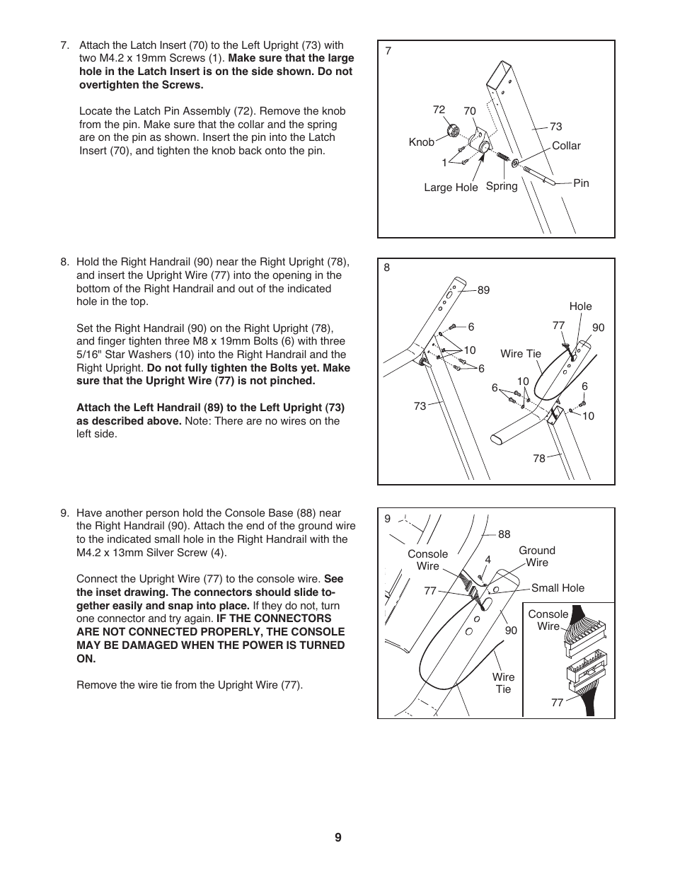 Gold's Gym GGTL03607.2 User Manual | Page 9 / 28