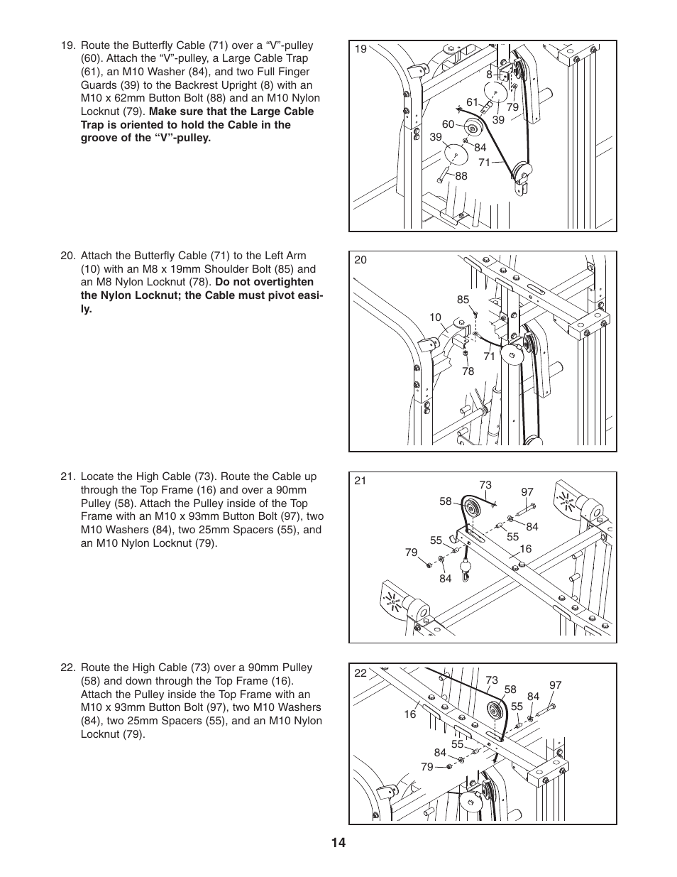 Gold's Gym GR 7000 GGBE6974.1 User Manual | Page 14 / 40