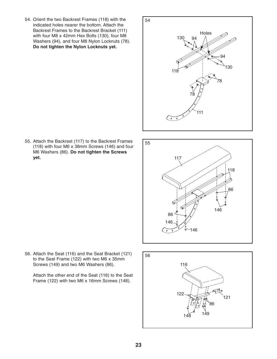 Gold's Gym GR 7000 GGBE6974.1 User Manual | Page 23 / 40