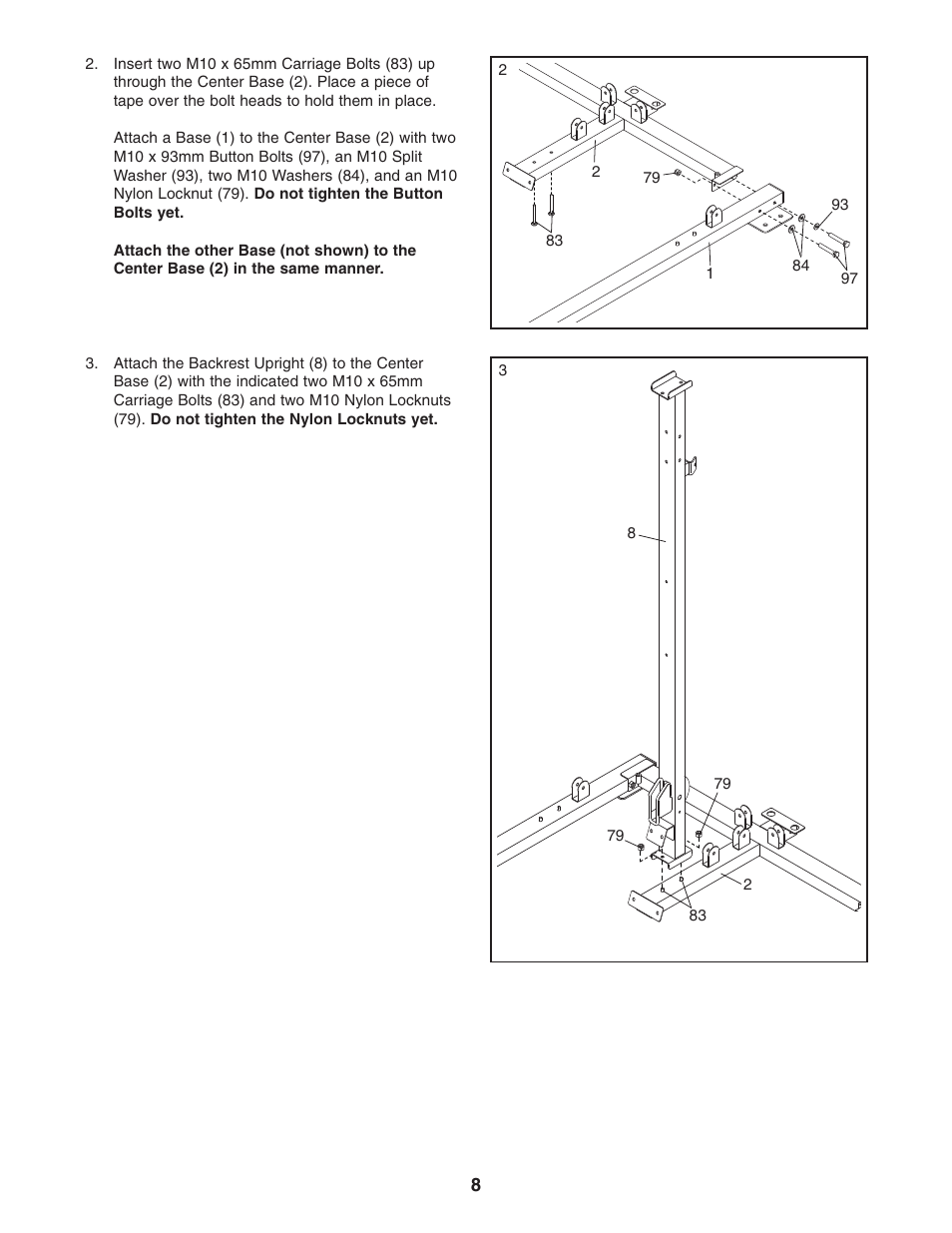 Gold's Gym GR 7000 GGBE6974.1 User Manual | Page 8 / 40