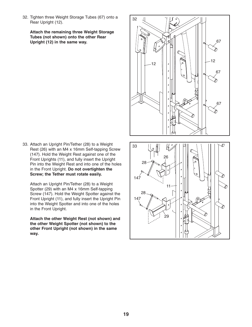 Gold's Gym GGCCBE8057.0 User Manual | Page 19 / 44