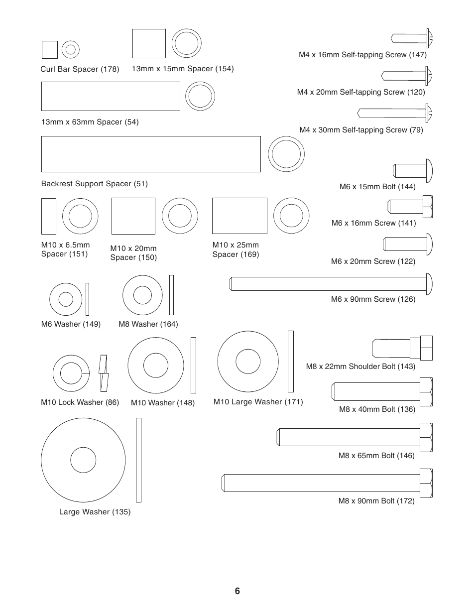 Gold's Gym GGCCBE8057.0 User Manual | Page 6 / 44