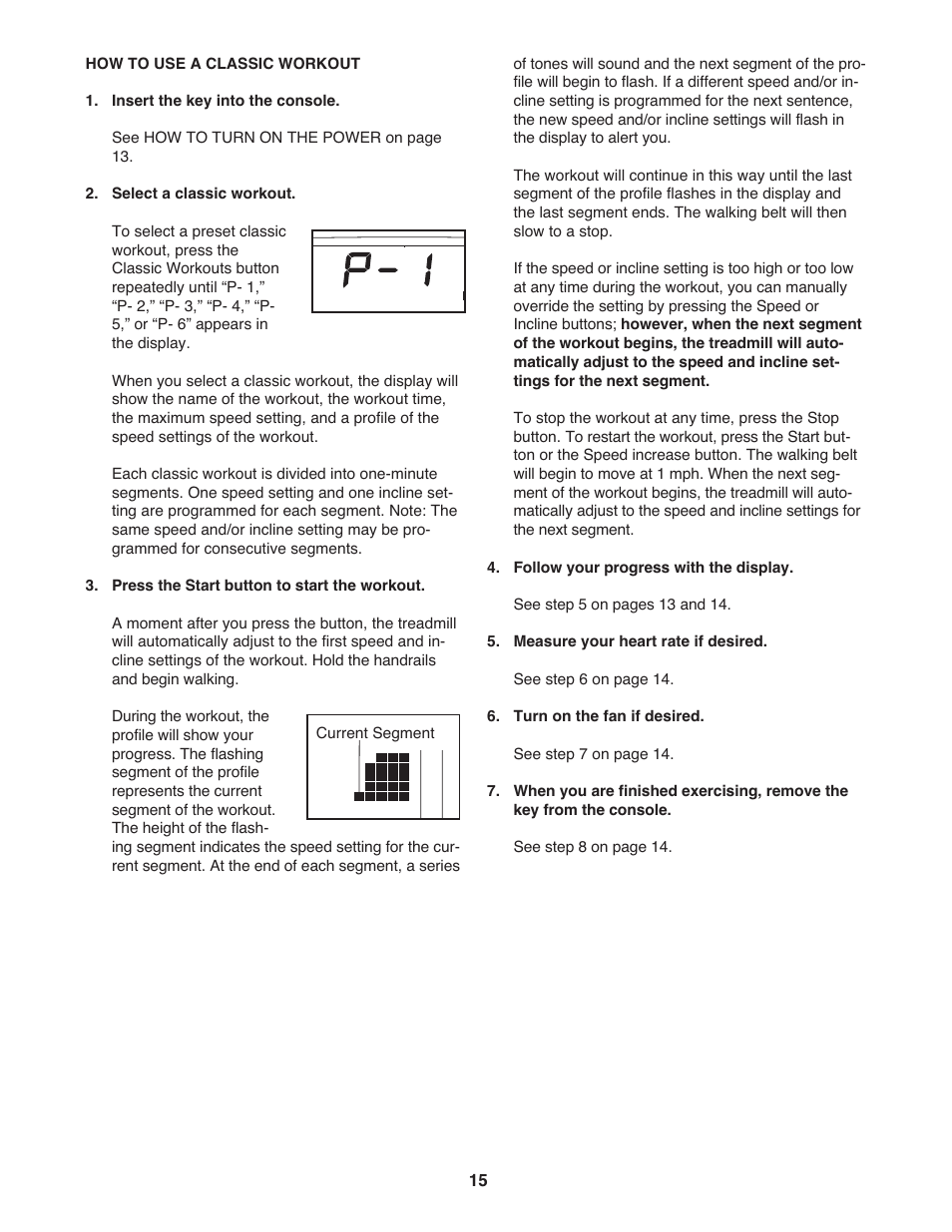 Gold's Gym GGTL03607.4 User Manual | Page 15 / 28