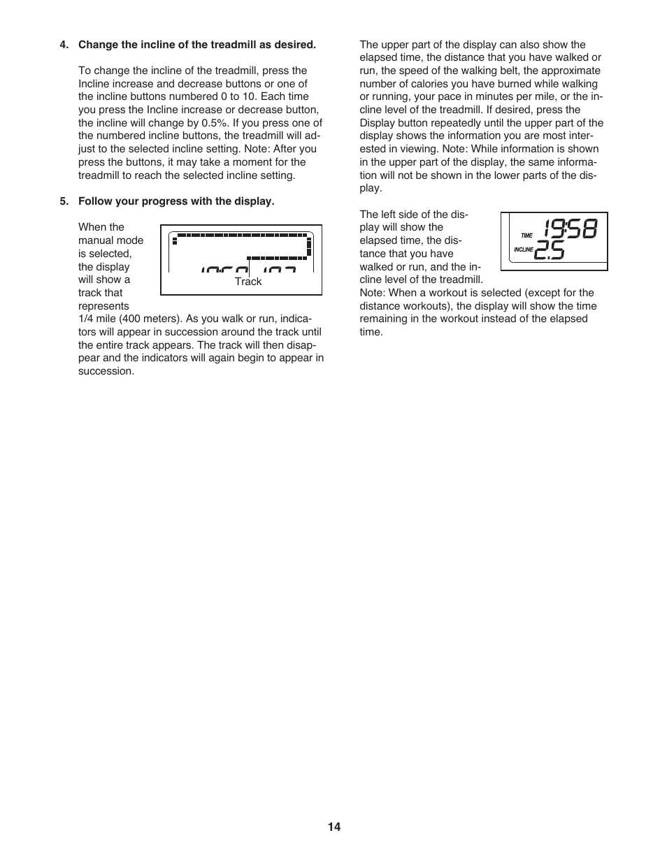 Gold's Gym Maxx Crosswalk 650 User Manual | Page 14 / 36
