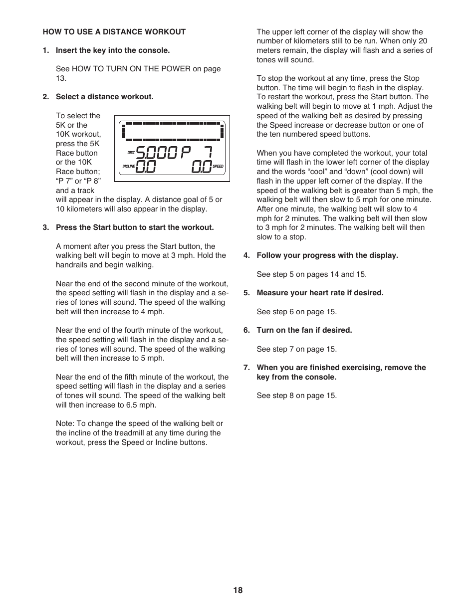 Gold's Gym Maxx Crosswalk 650 User Manual | Page 18 / 36