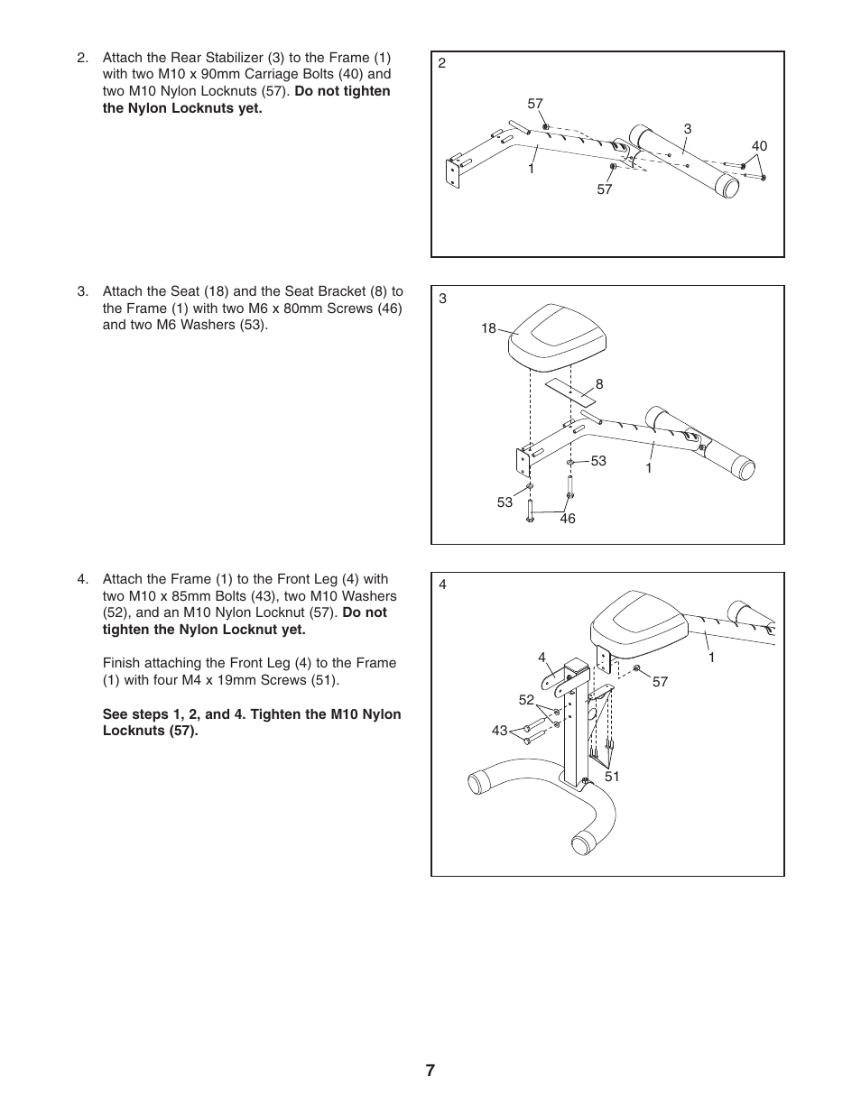 Gold's Gym PLATINUM GGBE1658.0 User Manual | Page 7 / 20