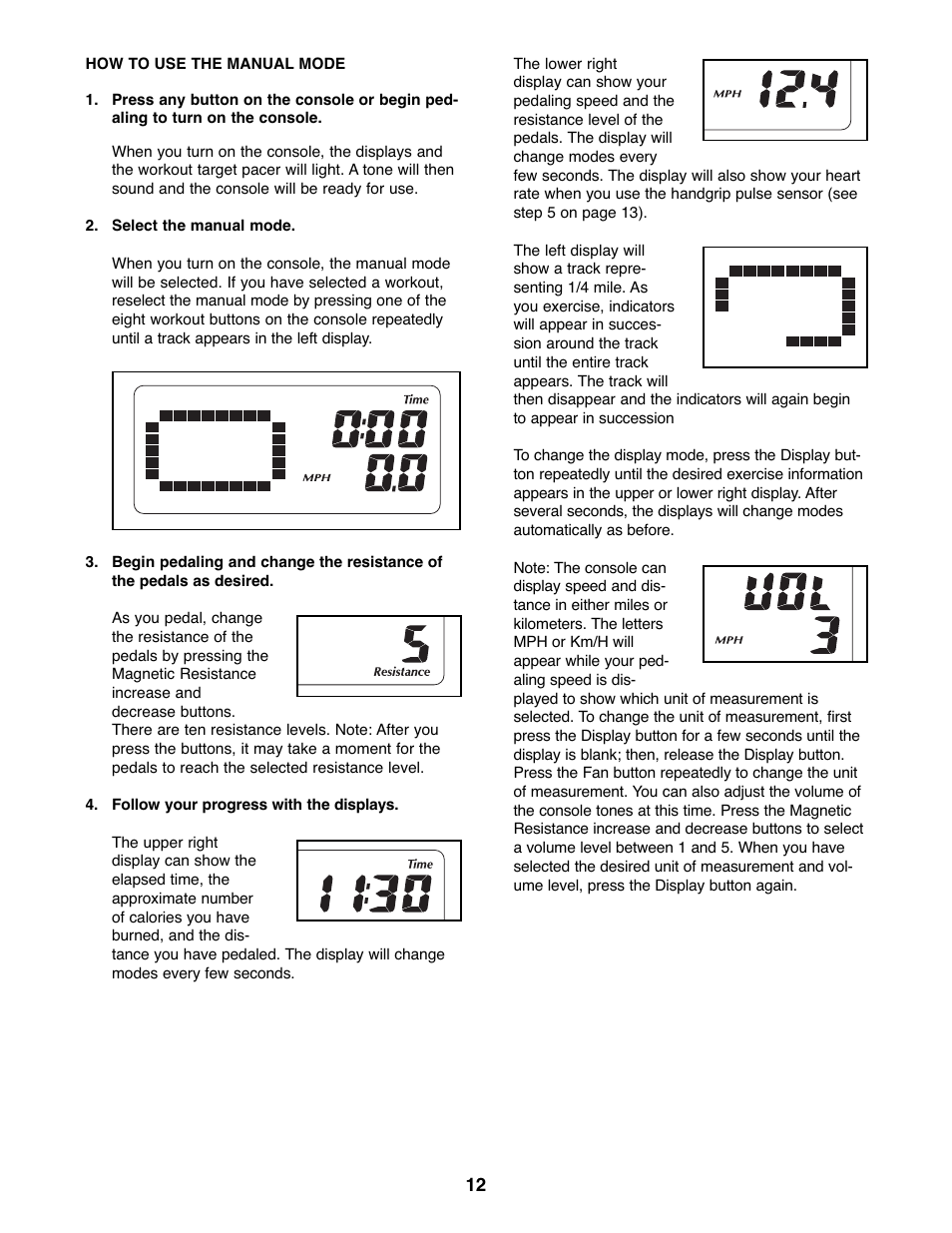 Gold's Gym GGEX61607.0 User Manual | Page 12 / 20