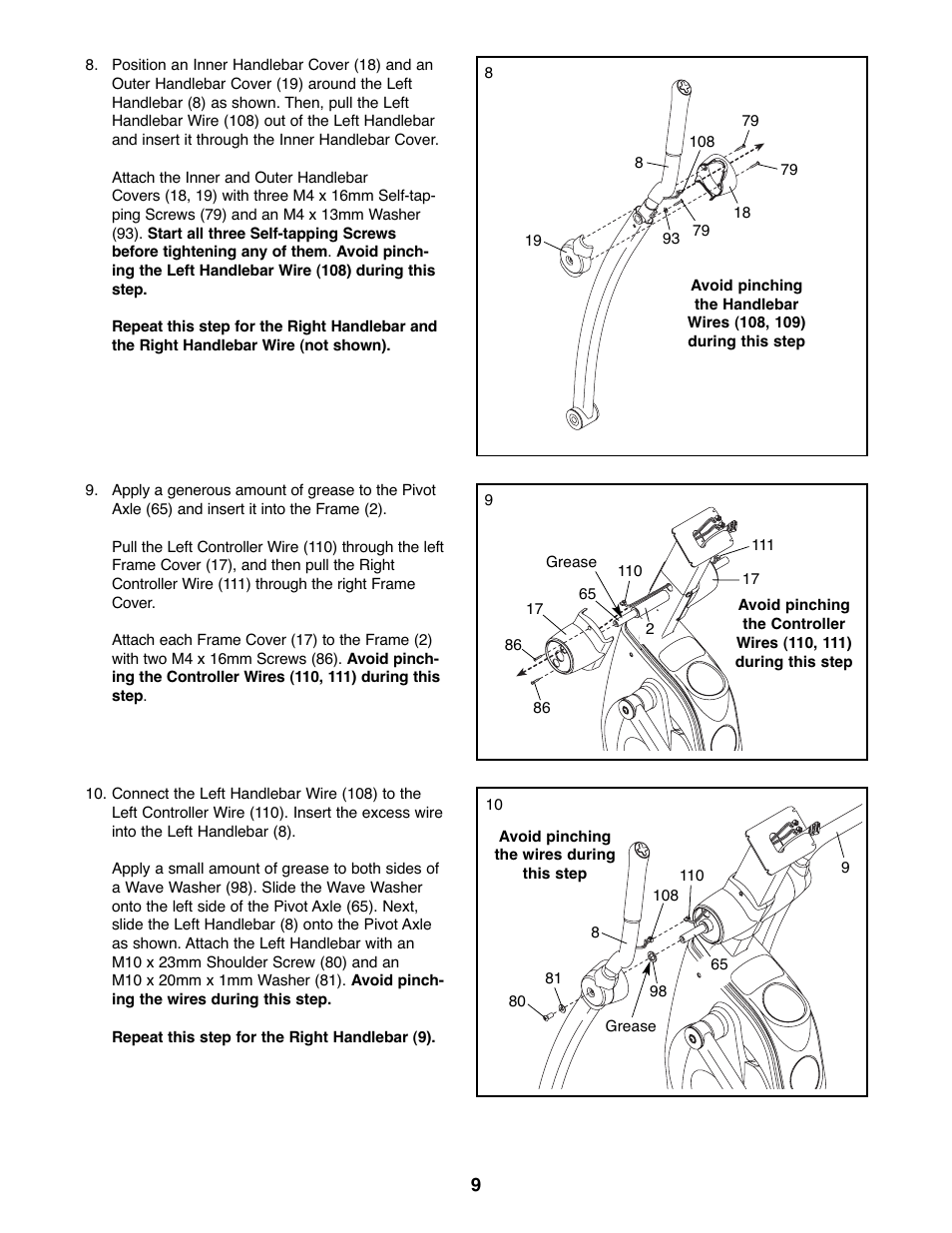 Gold's Gym GGEL67907.0 User Manual | Page 9 / 28